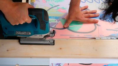 ⚙️電動工具セット／ジグソー用ガイドレールあり（直線カットの補助に） - アトリエ「Atelier-T」(大宮・三橋) 木工・塗装・撮影 OK の制作アトリエの設備の写真