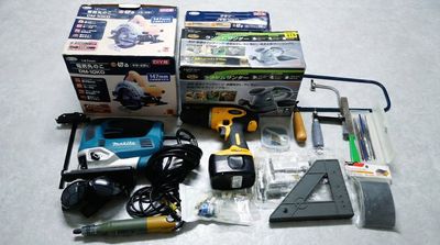 ⚙️電動工具セット（有料オプションで使い放題） - アトリエ「Atelier-T」(大宮・三橋) 木工・塗装・撮影 OK の制作アトリエの設備の写真