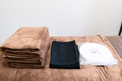 大判タオル/ピローシート - 《今池駅３分》完全個室レンタルサロン【haco.】の設備の写真