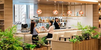 リージャス会議室 Signature 天神明治通り Michelangeloの入口の写真