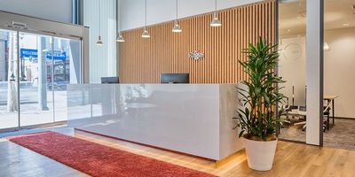 リージャス会議室 新広島ビルディング Training roomの入口の写真