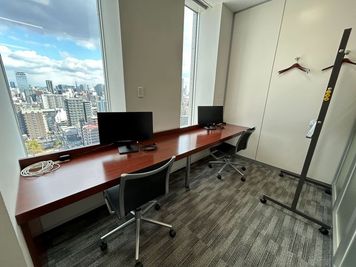 【名古屋駅徒歩4分／定員2名】無料Wi-Fi/毎回清掃・除菌/テレワーク/面接・控室/無料ラウンジ/個室スペース■第22会議室 - 名古屋会議室 プライムセントラルタワー名古屋駅前店