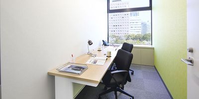リージャス会議室 広島稲荷大橋 オフィススペース（個室）の室内の写真