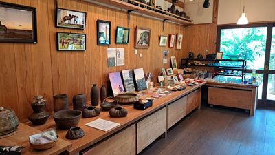 舟蔵の里 石垣島唯一の貸し展示スペース！の室内の写真