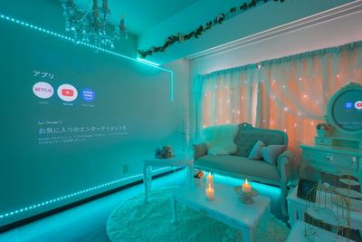 推しフォトルーム横浜 🎀推しフォトルーム横浜🎀姫系撮影スタジオ🩷の室内の写真