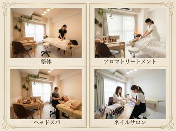 完全貸切のレンタルサロン KuraKura柏 01,完全貸切のレンタルサロン Kurakura柏/癒し北欧💐の室内の写真