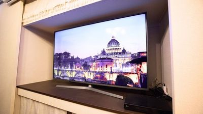 55インチの大型スマートテレビ。各種サブスク利用できます。 - アトリウム池袋の設備の写真