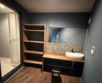 更衣室 - 桜山バレエスタジオの設備の写真