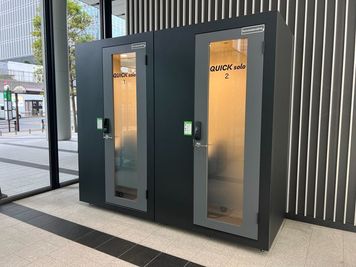 <QUICK solo 浜松町スクエア【No.1】>完全個室⭐️Wi-Fi無料!テレワーク/Zoom/自習 - QUICK solo 浜松町スクエア