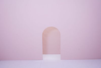 ピンクとアーチの背景エリア - セルフフォトスタジオ STUDIO ARINA フォトスタジオ STUDIO ARINAの室内の写真