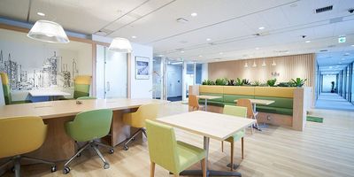 リージャス会議室 新横浜スクエア オフィススペース（個室）の室内の写真