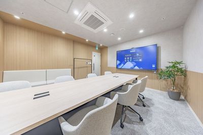 北浜駅徒歩4分、大型モニター・Wi-Fi完備の8名用会議室! - BIZcomfort 北浜