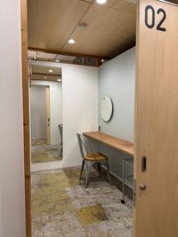 集中してオンライン会議などが行えます。 - コワーキング&イベントスペースMILL