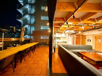 【池袋響テラス】（個室+BBQテラス）貸切最大25名 （個室+BBQテラス）パーティ🎉ビジネス🖋懇親会🎤撮影📸の室内の写真