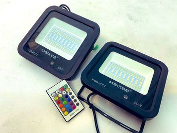 好きな所における予備のKEDカラー投光器のご利用も無料！ - 撮影スタジオ　スタジオハムスター４匹目 【商業利用】貸切りレンタル撮影スタジオ　スタジオハムスター４匹目の設備の写真