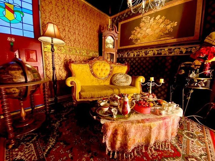 メインスペースのゴシック部屋です
 - 撮影スタジオ　スタジオハムスター２匹目 【商用利用】貸切りレンタル撮影スタジオ　スタジオハムスター２匹目の室内の写真