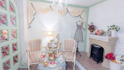 メインスペースの1部屋、ロリータ部屋です - 撮影スタジオ　スタジオハムスター２匹目 【商用利用】貸切りレンタル撮影スタジオ　スタジオハムスター２匹目の室内の写真