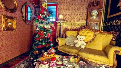 【期間限定】11月～2月の間は約１８０ｃｍサイズ以上のクリスマスツリーがご利用頂けます。 - 撮影スタジオ　スタジオハムスター２匹目 【商用利用】貸切りレンタル撮影スタジオ　スタジオハムスター２匹目の室内の写真