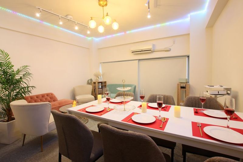 20名様利用可能　横浜関内駅徒歩１分のレンタルスペース - Moimy関内✨大人数OK😊女子会🍷パーティー🎉24h利用