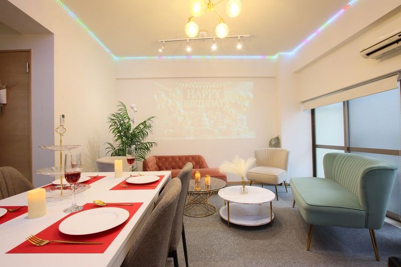 20名様利用可能　横浜関内駅徒歩１分のレンタルスペース - Moimy関内✨大人数OK😊女子会🍷パーティー🎉24h利用