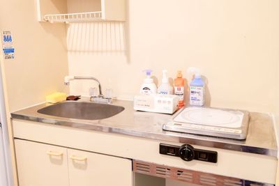 流し台 - レンタルサロンPalette心斎橋店 完全個室のレンタルサロンの設備の写真