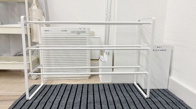 室内に下駄箱あり
傘立てもあります。
折り畳み傘対応可能 - レンタルスタジオaile(エール)　神戸三宮店 【神戸主要駅徒歩圏内】格安でレッスンができるレンタルスタジオの設備の写真