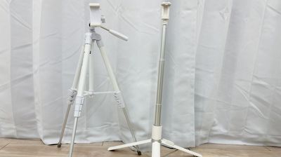 三脚は2台ご用意 - レンタルスタジオaile(エール)　神戸三宮店 【神戸主要駅徒歩圏内】格安でレッスンができるレンタルスタジオの設備の写真