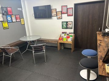 小スタジオは6畳分のスペース - VAMOS　ARENA内　小スタジオ 大コート、小スタジオと選択が可能なレンタルスペースの室内の写真