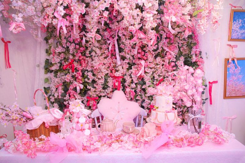 桜仕様2月15日～4月4日まで - Mspace 西池袋店 ドレスが着れる撮影用レンタルスペース/要町駅徒歩4分の室内の写真