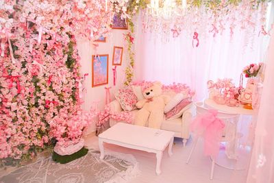 桜仕様2月15日～4月4日まで - Mspace 西池袋店 ドレスが着れる撮影用レンタルスペース/要町駅徒歩4分の室内の写真