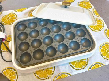 たこ焼き器・ホットプレートをご利用いただけます - 【レンスペ天王台】シティパレス　会議室・リモートワークペース 【レンスペ天王台】限定割実施中！完全個室　多目的利用OKの設備の写真