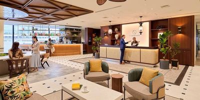 リージャス会議室 Signatureグラングリーン ゲートタワー Event-BusinessLoungeの室内の写真