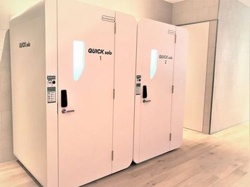 ＜QUICK solo 東急プラザ渋谷【No.7】＞完全個室⭐️Wi-Fi無料！テレワーク/Zoom/自習 - QUICK solo 東急プラザ渋谷