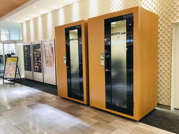 ＜QUICK solo ノースポート・モール【No.2】＞完全個室⭐️Wi-Fi無料！テレワーク/Zoom/自習 - QUICK solo ノースポート・モール