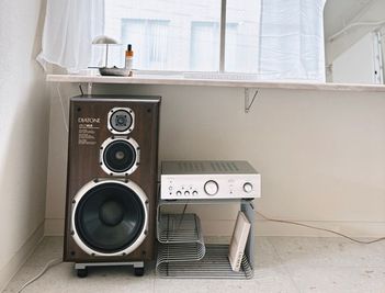 DIATONE DS-77HR 3ウェイスピーカー
Bluetoothでお繋ぎきださい - atelier JIÜ. studio NITTÖ.の設備の写真