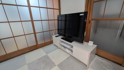モニタ付です。　※TV視聴不可です。 - レンタルスペース　足利伊勢南ベースの設備の写真
