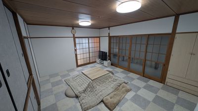 16㎡あり、10人程度座れます。 - レンタルスペース　足利伊勢南ベースの室内の写真