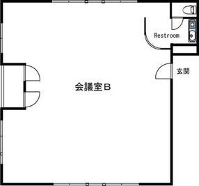 図面 - アンビション貸会議室 アンビション貸会議室　Bタイプ🍀の室内の写真