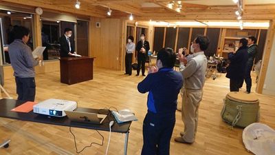 リハーサル室として - 瑞巖寺檀信徒多目的会館「和晃庵」 【仏法僧の間】（１２５㎡）三部屋利用の室内の写真