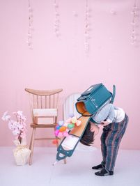 入学祝い撮影例 - セルフフォトスタジオ STUDIO ARINA フォトスタジオ STUDIO ARINA（スタジオアリナ）の室内の写真