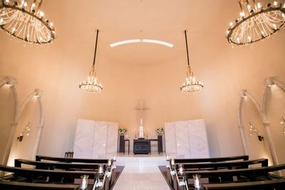 礼拝堂 - 北山ル・アンジェ教会 式典、イベントスペースの室内の写真