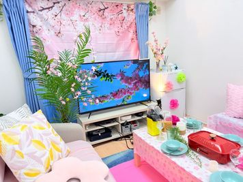 🐬オーシャン新大阪駅徒歩５分 オーシャン新大阪: お花見イベント実施中/おうちデートの室内の写真