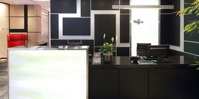 リージャス会議室 JRJP博多ビル MeetingRoom1の入口の写真