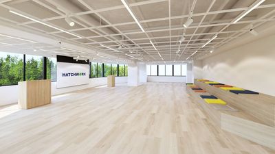 OPEN前の為イメージ画像です。実際のお部屋と異なる点がある可能性があります。 - アットビジネスセンター青山一丁目（旧　シェア会議室青山） 301号室（初期配置：机やイスは隅に寄せてあります）の室内の写真