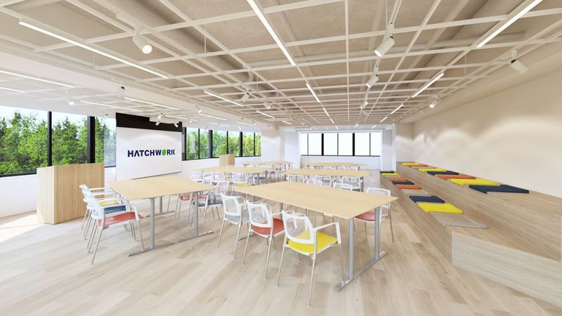 OPEN前の為イメージ画像です。実際のお部屋と異なる点がある可能性があります。 - アットビジネスセンター青山一丁目（旧　シェア会議室青山） 301号室（初期配置：机やイスは隅に寄せてあります）の室内の写真