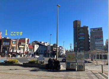 JR成田駅東口からみた写真です。 - GAKUYA Bird店 貸会議室 Room Ｅの外観の写真