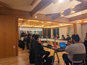 各種団体の会議にて - 瑞巖寺檀信徒多目的会館「和晃庵」 テントサウナ（裏庭）の室内の写真