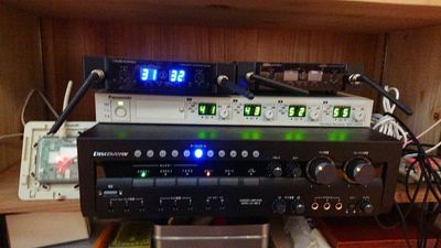 音響にはこだわっております。ワイヤレスマイク４本・ピンマイク２本対応可能 - 瑞巖寺檀信徒多目的会館「和晃庵」 テントサウナ（裏庭）の設備の写真