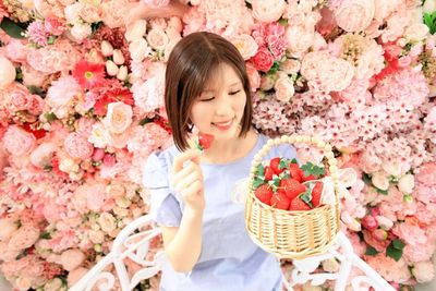 春仕様のお花ゾーン（３月～５月頃） - スタジオAmilia（アミリア）池袋 スタジオAmilia（アミリア）池袋　の室内の写真