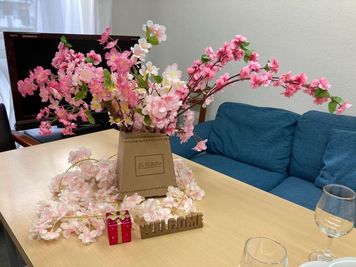 🌸インドア花見🌸🍡 - NEW!新宿駅　新南口徒歩１分  多目的レンタルスペースの室内の写真